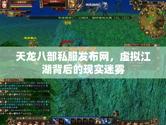 天龙八部私服发布网，虚拟江湖背后的现实迷雾