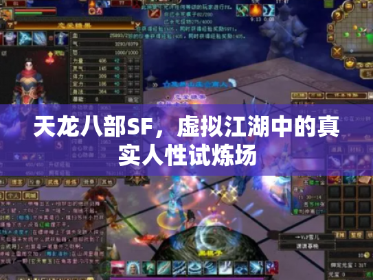 天龙八部SF，虚拟江湖中的真实人性试炼场
