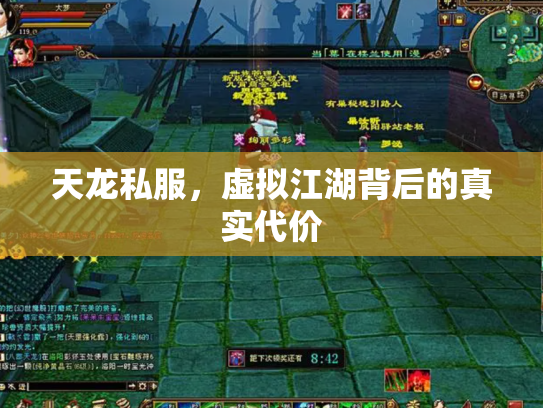 天龙私服，虚拟江湖背后的真实代价