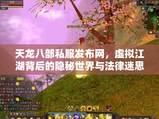 天龙八部私服发布网，虚拟江湖背后的隐秘世界与法律迷思