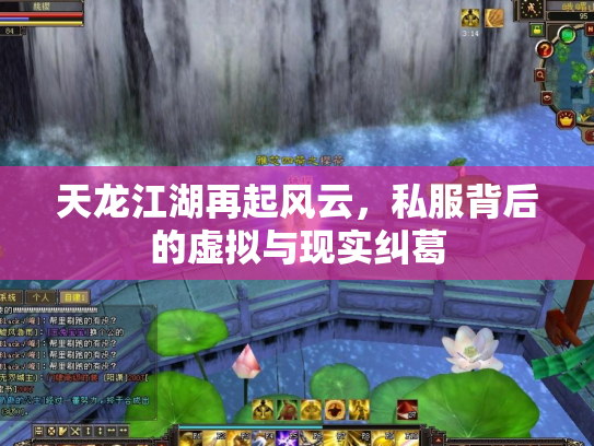天龙江湖再起风云，私服背后的虚拟与现实纠葛
