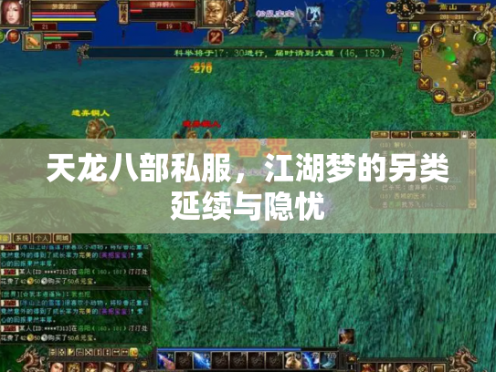 天龙八部私服，江湖梦的另类延续与隐忧