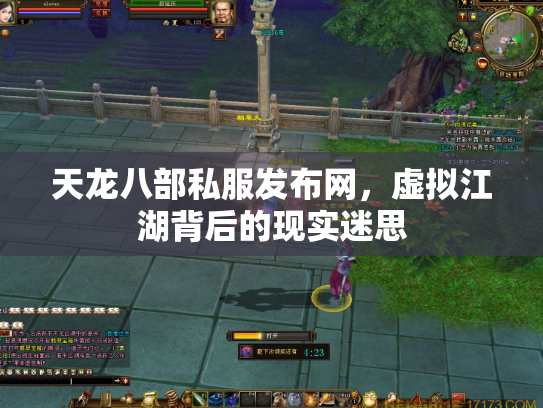天龙八部私服发布网，虚拟江湖背后的现实迷思