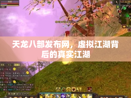 天龙八部发布网，虚拟江湖背后的真实江湖