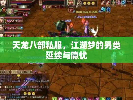 天龙八部私服，江湖梦的另类延续与隐忧