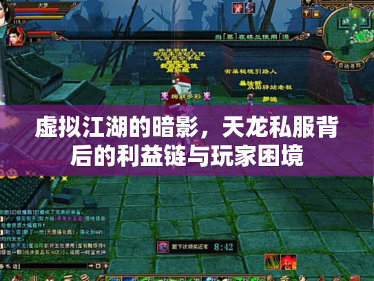 虚拟江湖的暗影，天龙私服背后的利益链与玩家困境