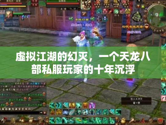 虚拟江湖的幻灭，一个天龙八部私服玩家的十年沉浮
