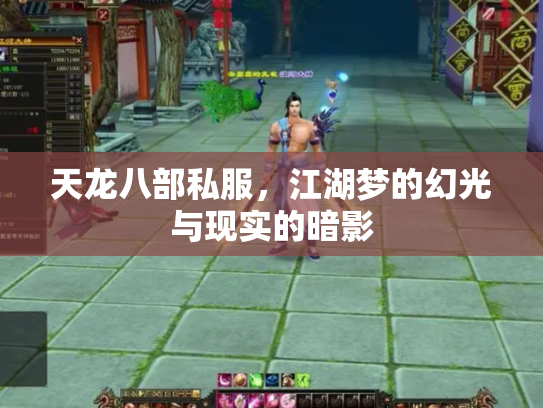 天龙八部私服，江湖梦的幻光与现实的暗影