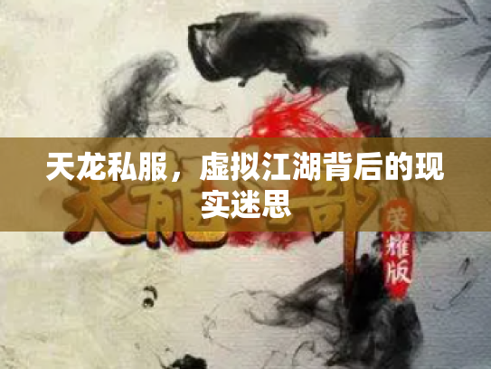 天龙私服，虚拟江湖背后的现实迷思