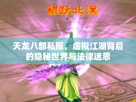 天龙八部私服，虚拟江湖背后的隐秘世界与法律迷思