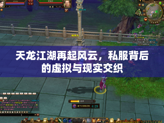 天龙江湖再起风云，私服背后的虚拟与现实交织
