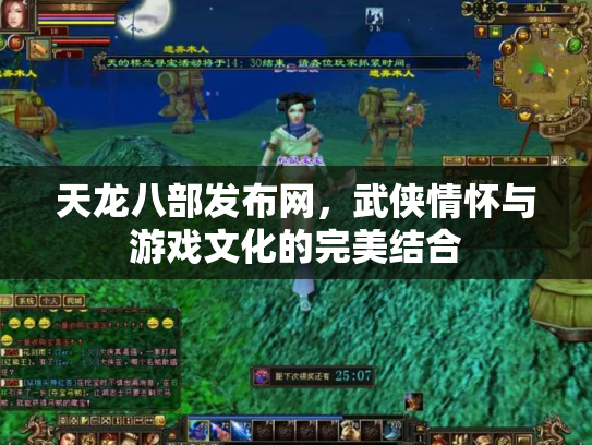 天龙八部发布网，武侠情怀与游戏文化的完美结合