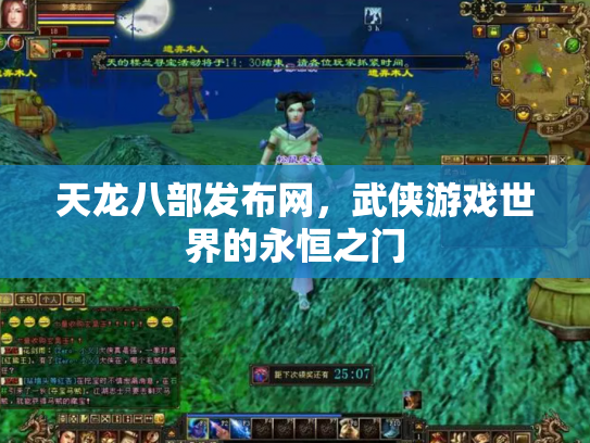 天龙八部发布网，武侠游戏世界的永恒之门