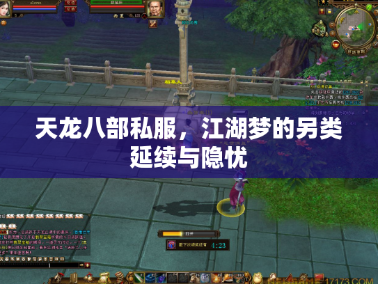 天龙八部私服，江湖梦的另类延续与隐忧
