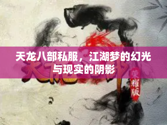 天龙八部私服，江湖梦的幻光与现实的阴影
