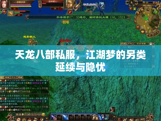 天龙八部私服，江湖梦的另类延续与隐忧