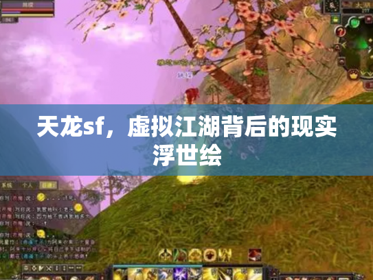 天龙sf，虚拟江湖背后的现实浮世绘