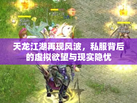 天龙江湖再现风波，私服背后的虚拟欲望与现实隐忧