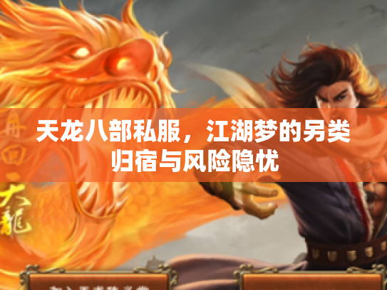 天龙八部私服，江湖梦的另类归宿与风险隐忧
