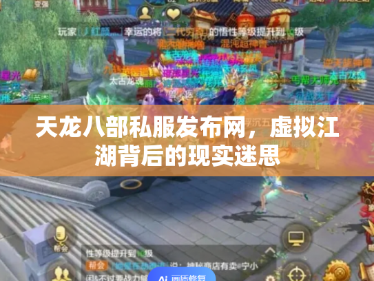 天龙八部私服发布网，虚拟江湖背后的现实迷思