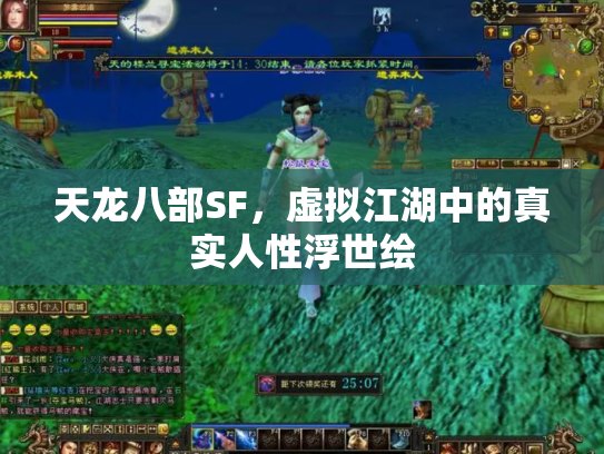 天龙八部SF，虚拟江湖中的真实人性浮世绘