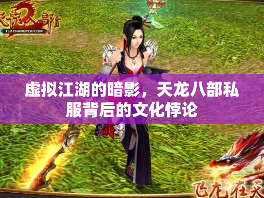 虚拟江湖的暗影，天龙八部私服背后的文化悖论