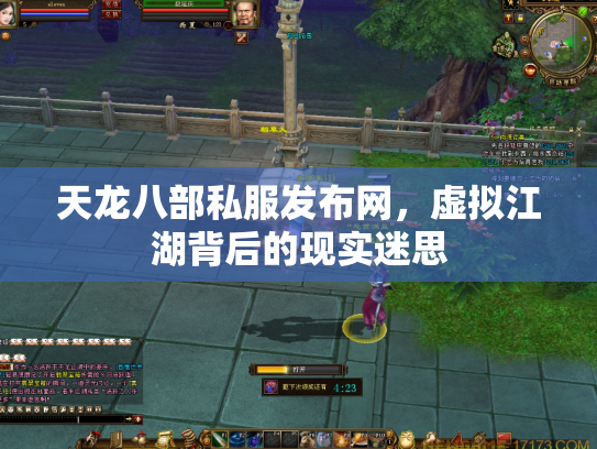 天龙八部私服发布网，虚拟江湖背后的现实迷思