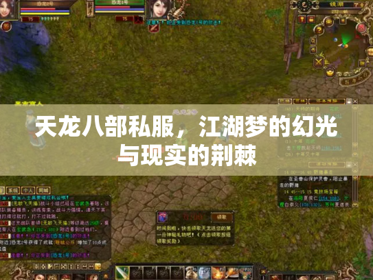 天龙八部私服，江湖梦的幻光与现实的荆棘