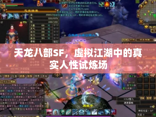 天龙八部SF，虚拟江湖中的真实人性试炼场