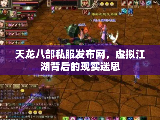 天龙八部私服发布网，虚拟江湖背后的现实迷思
