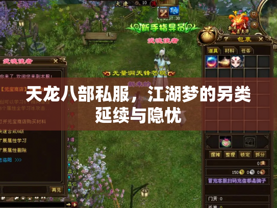 天龙八部私服，江湖梦的另类延续与隐忧