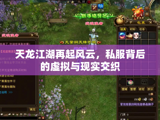 天龙江湖再起风云，私服背后的虚拟与现实交织