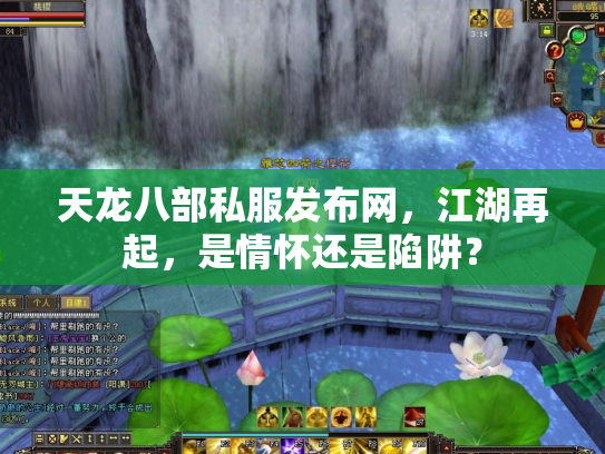 天龙八部私服发布网，江湖再起，是情怀还是陷阱？