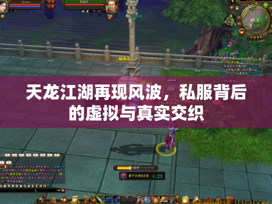 天龙江湖再现风波，私服背后的虚拟与真实交织