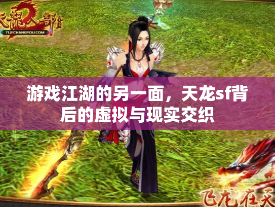 游戏江湖的另一面，天龙sf背后的虚拟与现实交织