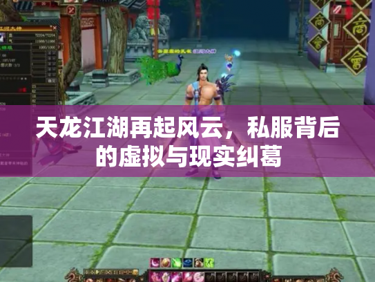 天龙江湖再起风云，私服背后的虚拟与现实纠葛