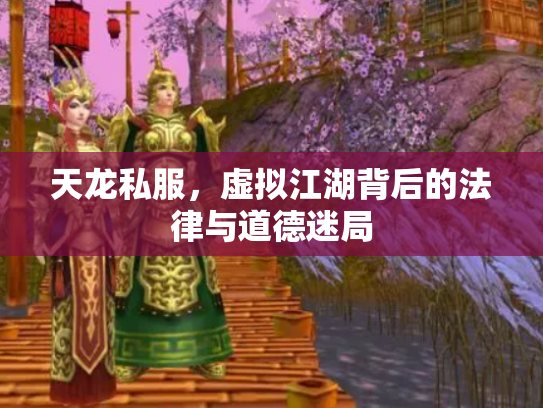 天龙私服，虚拟江湖背后的法律与道德迷局