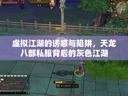 虚拟江湖的诱惑与陷阱，天龙八部私服背后的灰色江湖