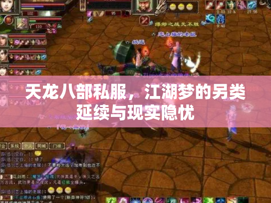 天龙八部私服，江湖梦的另类延续与现实隐忧