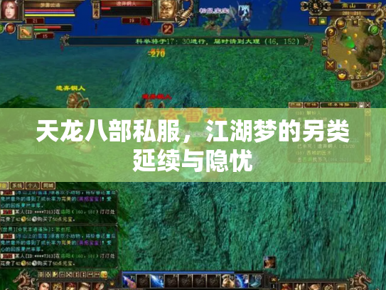天龙八部私服，江湖梦的另类延续与隐忧