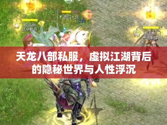天龙八部私服，虚拟江湖背后的隐秘世界与人性浮沉
