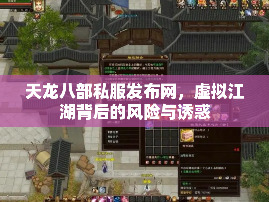 天龙八部私服发布网，虚拟江湖背后的风险与诱惑