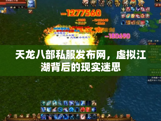 天龙八部私服发布网，虚拟江湖背后的现实迷思