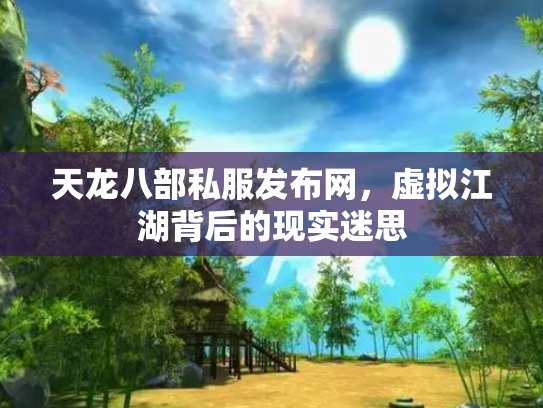 天龙八部私服发布网，虚拟江湖背后的现实迷思