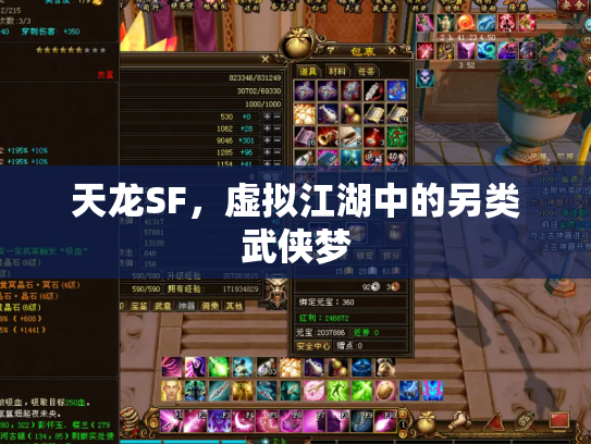 天龙SF，虚拟江湖中的另类武侠梦