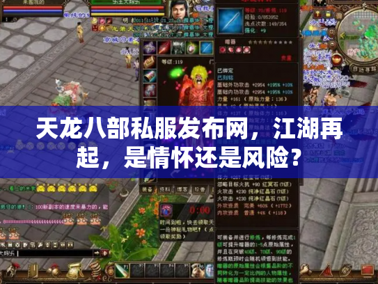 天龙八部私服发布网，江湖再起，是情怀还是风险？
