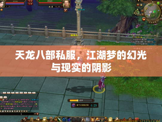 天龙八部私服，江湖梦的幻光与现实的阴影