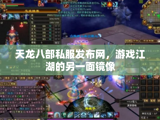 天龙八部私服发布网，游戏江湖的另一面镜像