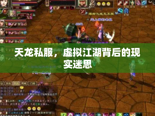 天龙私服，虚拟江湖背后的现实迷思