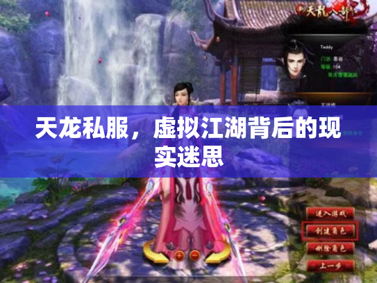 天龙私服，虚拟江湖背后的现实迷思